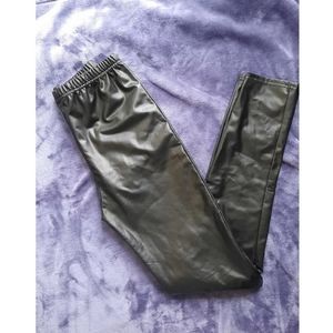 Goth Open Knee Leggings